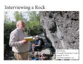 Interviewing a Rock cover
