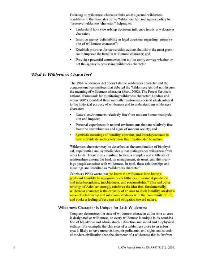 Page from Landres et al_2008_Keeping it wild