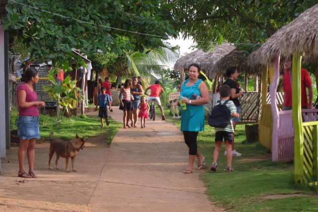 Downtown Little Corn Island