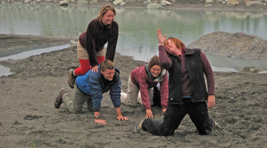 Field program student presentation on plate tectonics